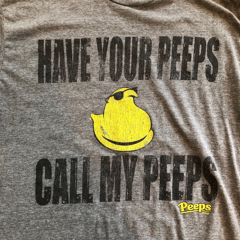 Men’s large t shirt Peeps